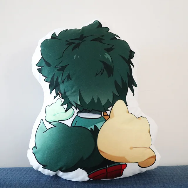 Anime 50cm My Hero Academia Plush Toy Boku Yoh Asakura Katsuki Bakugo Shoto Toooroki Pillow Cartoon Stuffed cushion Kid fan Gift 2