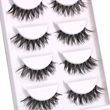 30 пар прозрачных ресниц Накладные ресницы для наращивания натуральные длинные накладные ресницы для макияжа ресницы для наращивания Maquiagem