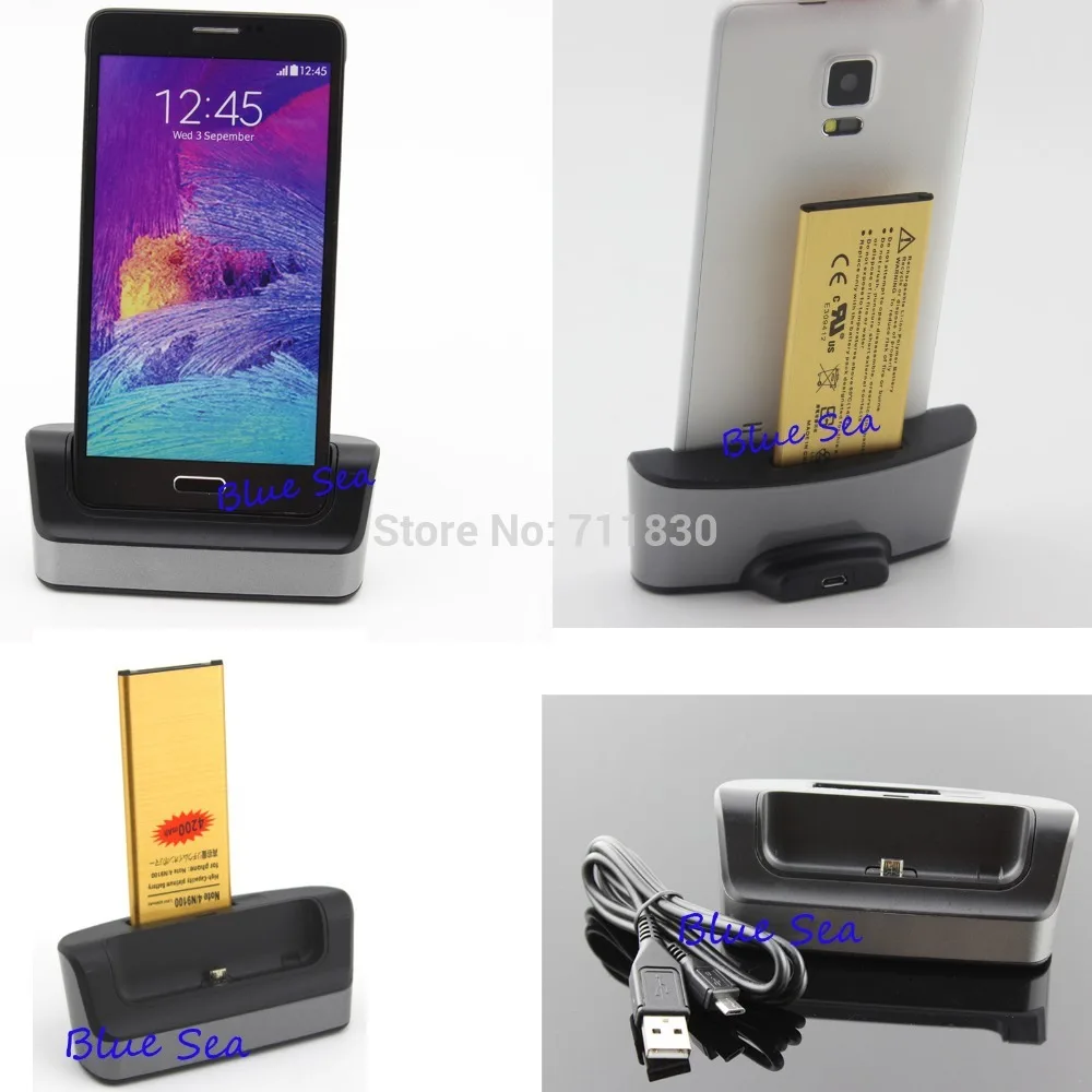 

For Samsung NOTE 4 Battery 3220mAh+Data Sync Dual Battery Charger For Galaxy Note4 N910A N910C N910cq EB-BN910BBE EB-BN910BBK