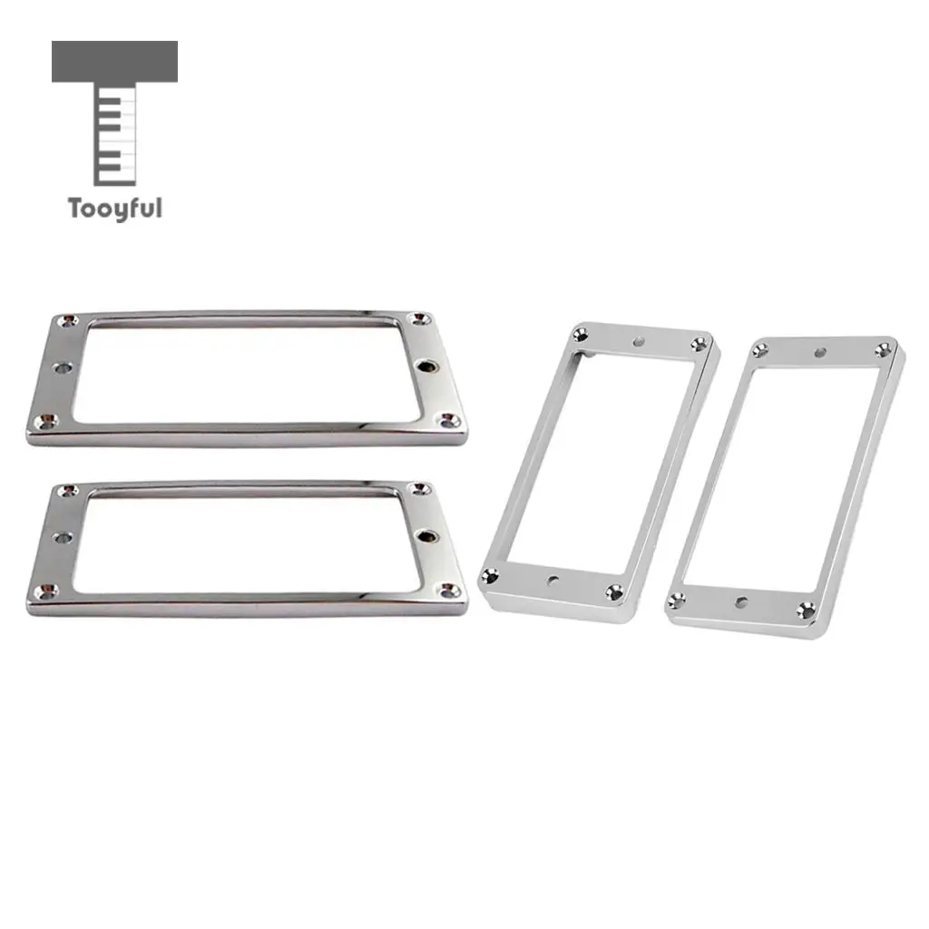 1 Set Electric Guitar Humbucker Pickup Frame Mounting Rings for LP Electric Guitar Parts