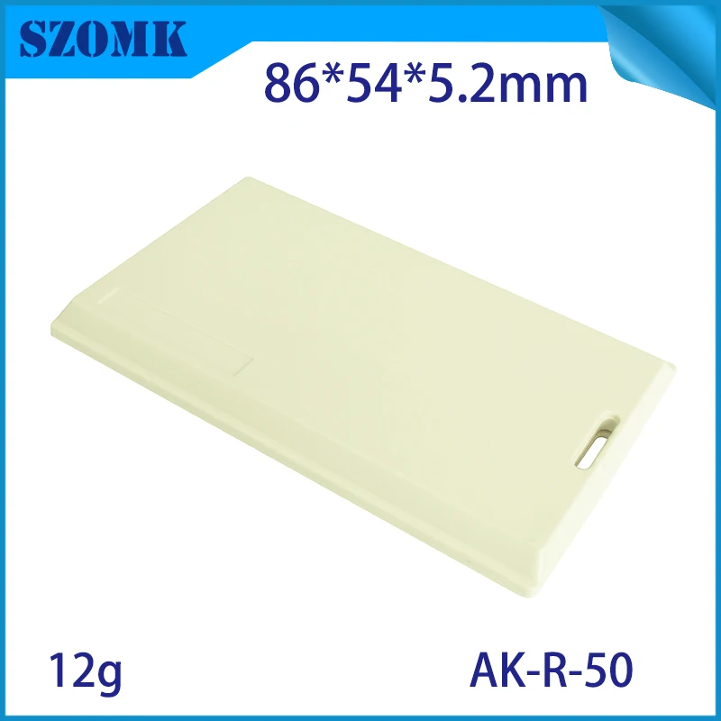 szomk IC card reader plastic enclosure for electronics project plastic sensor junction box distribution box instrument case plastic housing for pcb (9)