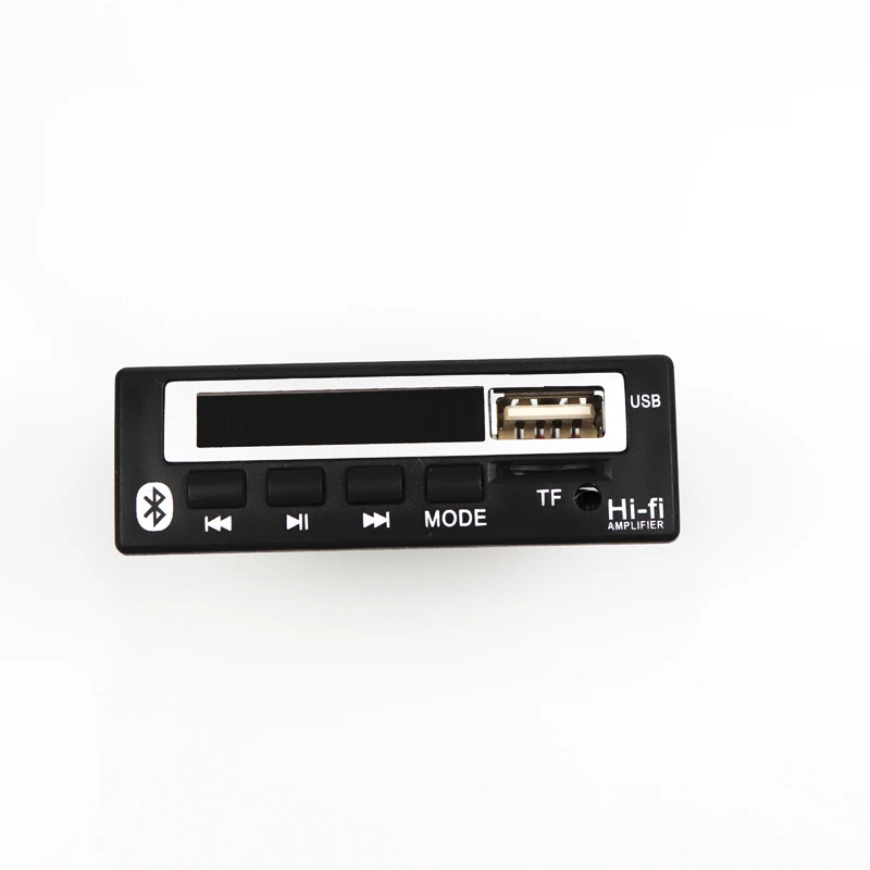 Плата mp3 декодера WMA WAV FLAC APE 12 В с Bluetooth 5 0 беспроводной аудио модуль цветной экран