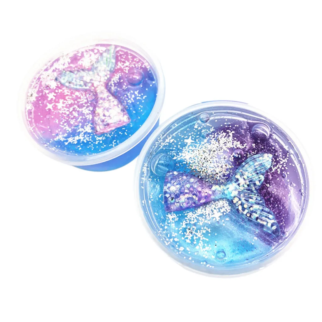 

Fluffy Foam model Clay Mixing Cloud Slime DIY Soft Cotton Slime Ball Clay Slime Scented Kids Clay Crystal Mud Toy 60ml F0411