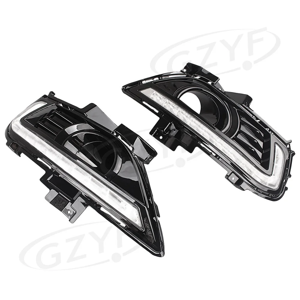 LED Daytime Running Light Turn Signal Light Lamp Assembly For Ford Fusion/Mondeo 2013-2015 Pair