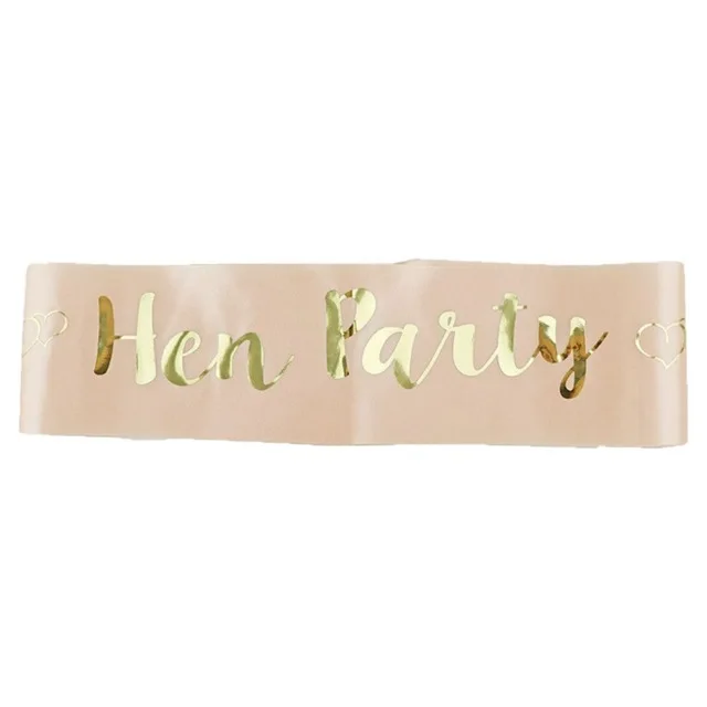Hen Party Team Bride To Be Rose Gold Sash Bachelorette Party Bridal Wedding Decorations Shoulder Bride To Be Party Supplies BT16 (8)