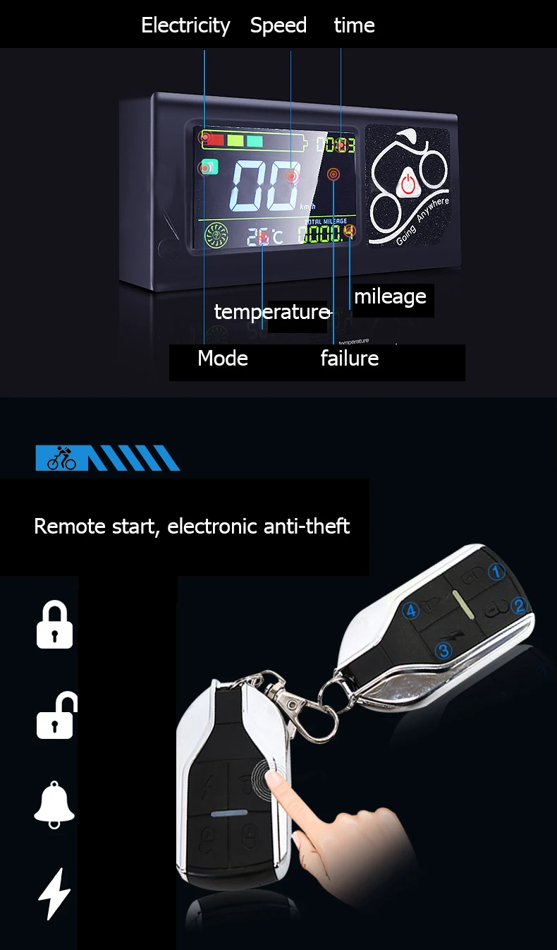 Sale Electric bike 20inch Aluminum Folding bike 48V12.5A Battery electric Bicycle 350W Powerful Motor Mountain e bike Snow/city ebike 5