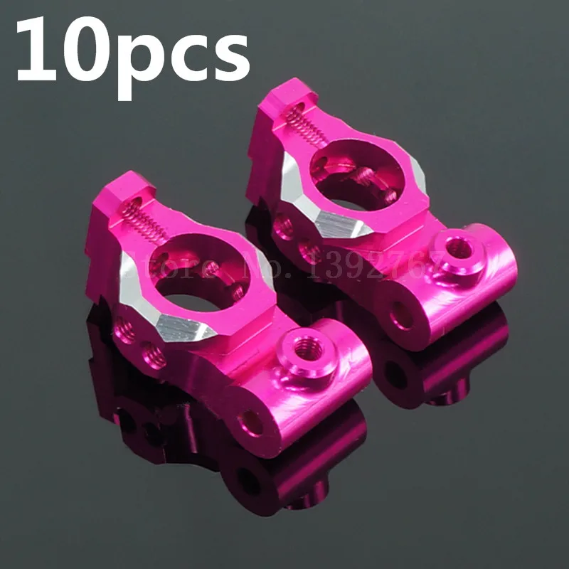 10Pcs RC 3Racing Sakura D4 #SAK-D4818 Aluminum Alloy Rear Hub Carrier For 1/10 Scale RC Drift AWD RWD Remote Control Cars CNC