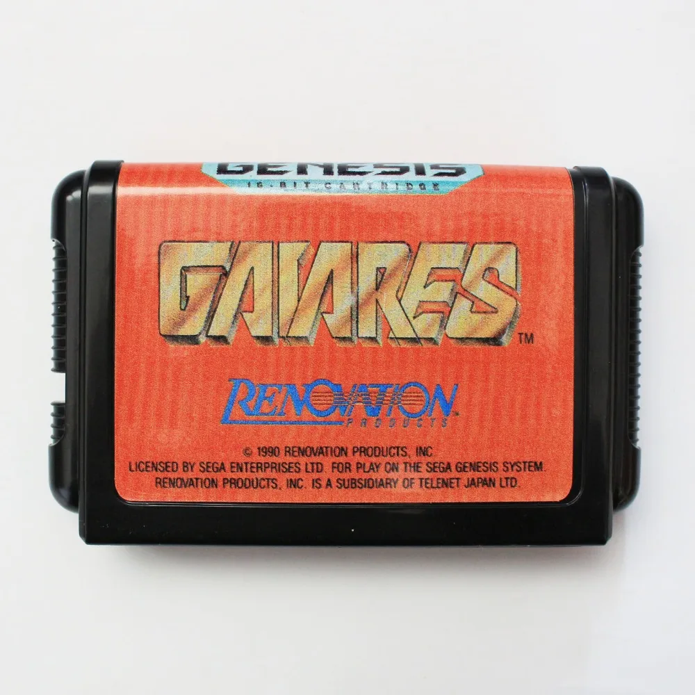 

Gaiares 16 bit SEGA MD Game Card For Sega Mega Drive For Genesis