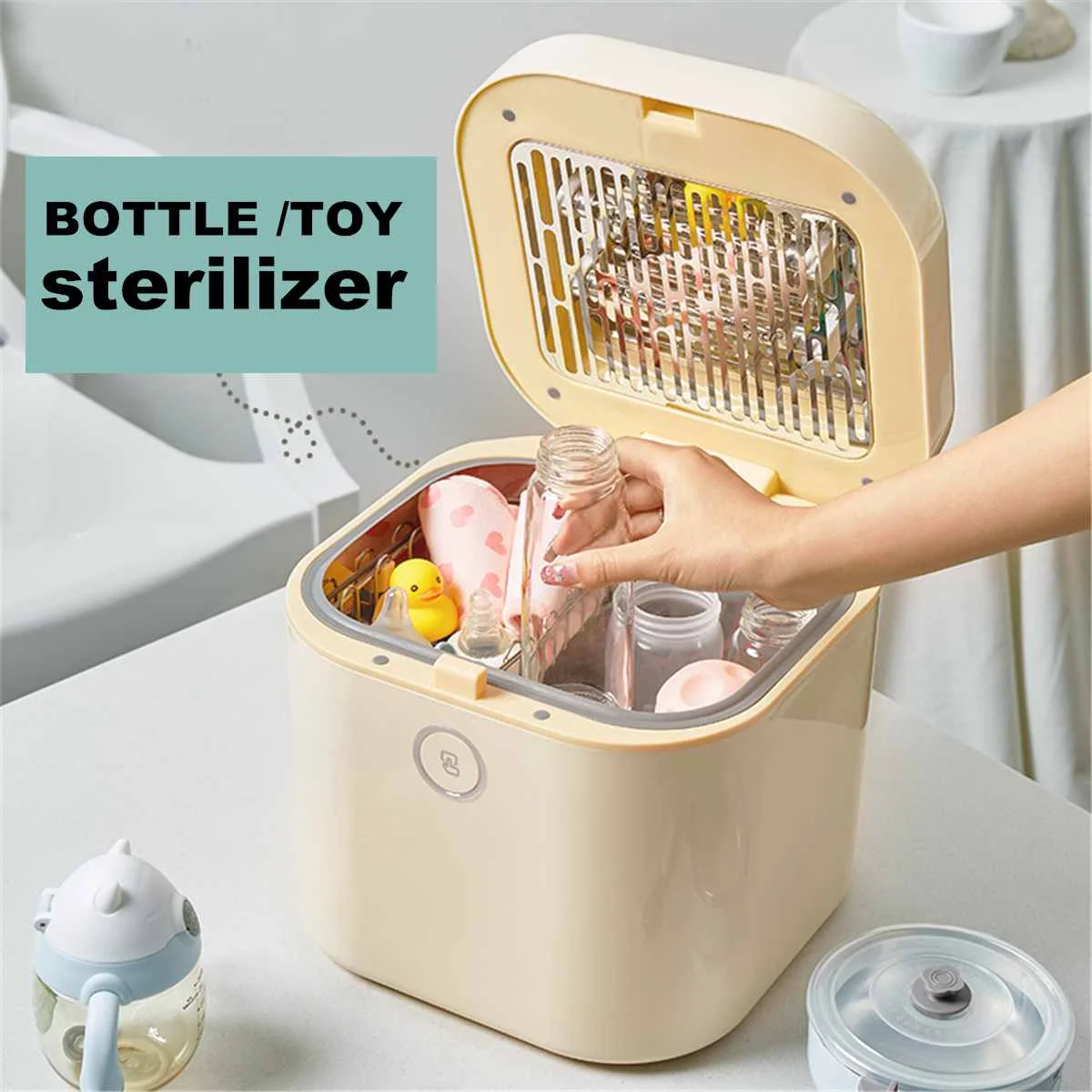 

Universal 10L Electric Infant Baby Feeding Milk Bottle Dry Heat Sterilizer Dryer Machine Multifunction Bottle Sterilizer Cleaner
