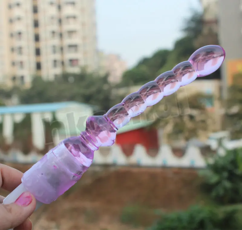 Вибратор для женщин анальная пробка с шариками секс игрушки женщин|jelly anal|toy