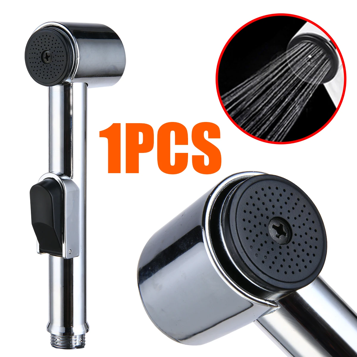 1PC Bathroom Bidet Faucets ABS Toilet Bidet Sprayer Handheld Shower Head Nozzle Shattaf Spray For Wash Bathroom Tool