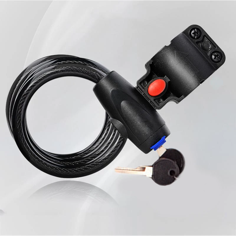 

2 Keys Universal Mountain Bike Bicycle Motorcycle Copper Rope Anti-Theft Cable Lock Cycling Safety Tools candado bicicleta