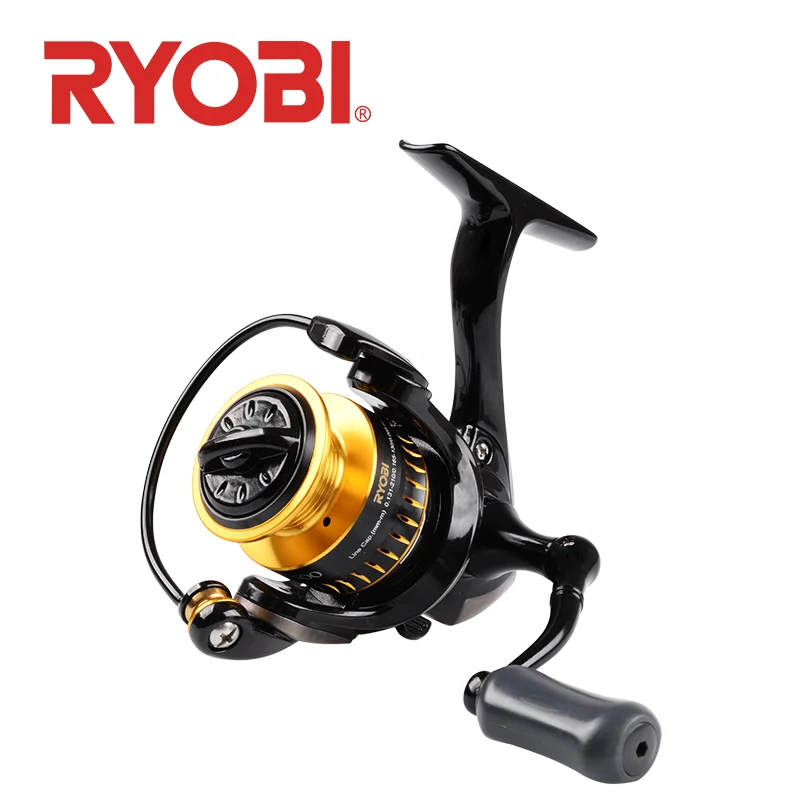 RYOBI ультра мощность 500/800/1000 Спиннинг Рыболовная катушка 6+ 1BB Шестерни Ratio5.2: 1 металлическая шпуля Опора подшипника из нержавеющей стали для рыбалки в соленых водах