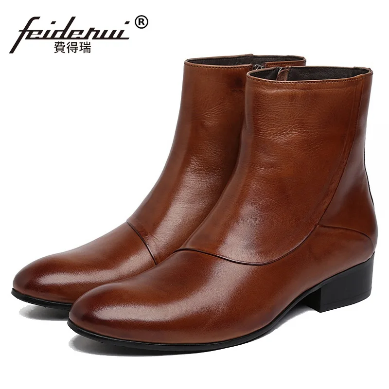New Arrival Man Luxury Brand Cowboy Western Shoes Male Designer Genuine Leather Round Toe Men's Cowboy Martin Ankle Boots KE62 цена New Arrival Man Luxury Brand Cowboy Western Shoes Male Designer Genuine Leather Round Toe Men's Cowboy Martin Ankle Boots KE62 цены онлайн