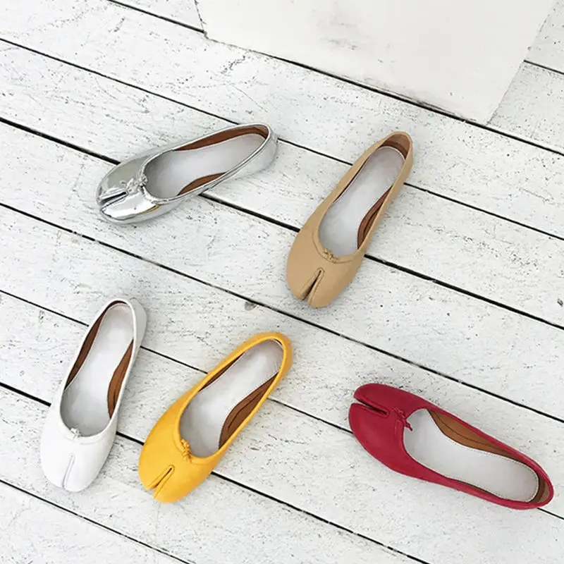 

Chic Woman Flats 2018 Retro Stylish Hot Shoe Woman Toe Zapatos Mujer Slip On Female Summer Thong Shoes Leather Chaussures Femmes