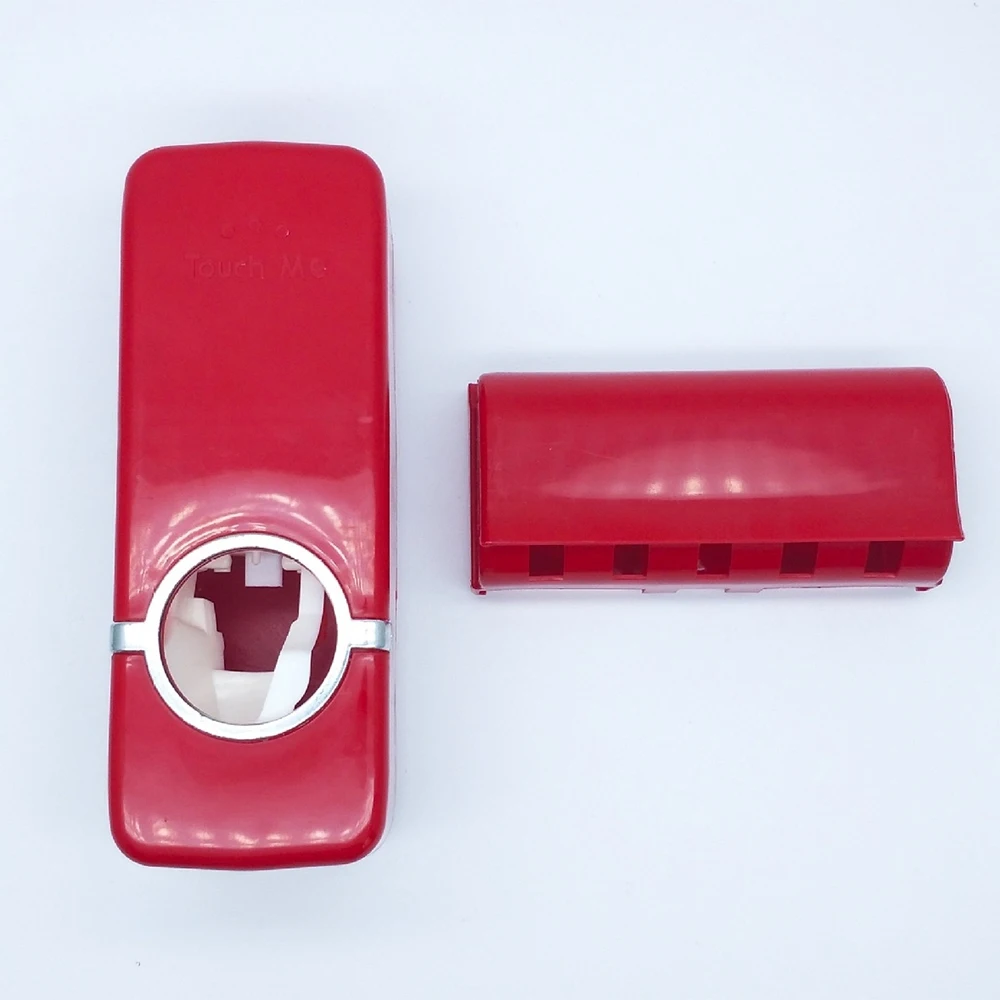 Творческий Ленивый Автоматический Диспенсер зубной пасты, для зубной щетки держатель Подставка для настенного монтажа деним комплект