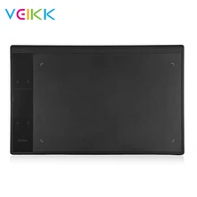 VEIKK A30 10x6 дюймов цифровой планшет для рисования ультратонкий 5080LPI Графический блокнот 8192 уровней пассивная ручка type-C без аккумулятора