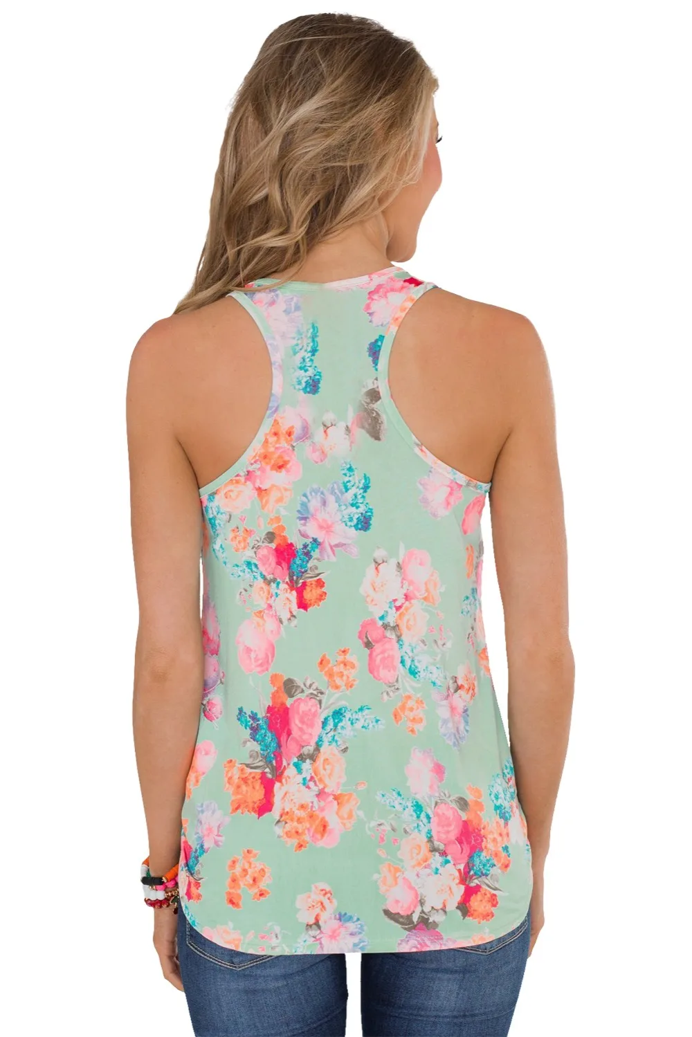 Green-Floral-Summer-Tank-LC251948-9-2