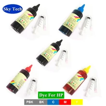 500 мл качественные заправляемые чернила для картриджей hp, чернильные краски фоточернила СНПЧ чернила для принтера hp Deskjet/Designjet/Photosmart