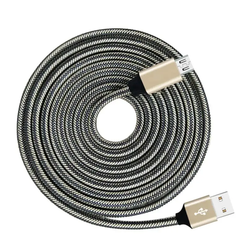 1 м универсальный кабель зарядного устройства микро-usb для синхронизации данных и