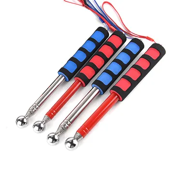 

115CM Telescopic Hollowing Drum Hammer Test Hammer Sound Detection Inspection Thickened Rod Detection Hammer