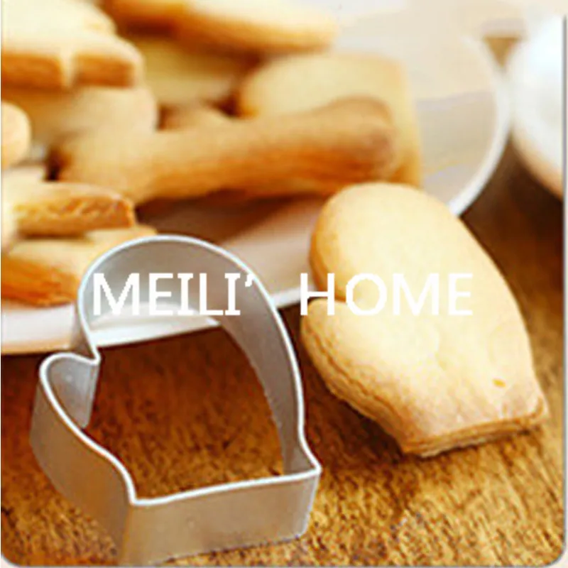 

Specialized Metal Cake Cookie Bakeware Mould Fondant Cookie Cutters Biscuit Mold Kitchen Diy Glove-Shaped 2711