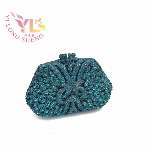 

Crystal Evening Bag Clutch 2017 NEW DESIGNED Crystal Luxuriant Rhinestone Clutch Bags for Women Evening Hand Purse YLS-G27