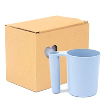 Креативная домашняя новая продукция пшеничная кружка с ремнем для ванной Tumblers портативный чехол для зубной щетки чашка для полоскания рта