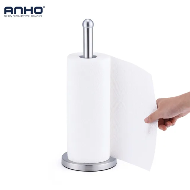 Stainless Steel Kitchen Roll Paper Holder Bathroom Toilet Stainless Steel Kitchen Roll Paper Holder Bathroom Toilet Stand Tissue Napkins Rack Home Accessories