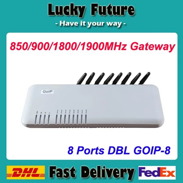 2pcs/lot GOIP 8 channels gateway, SIP GOIP gsm gateway