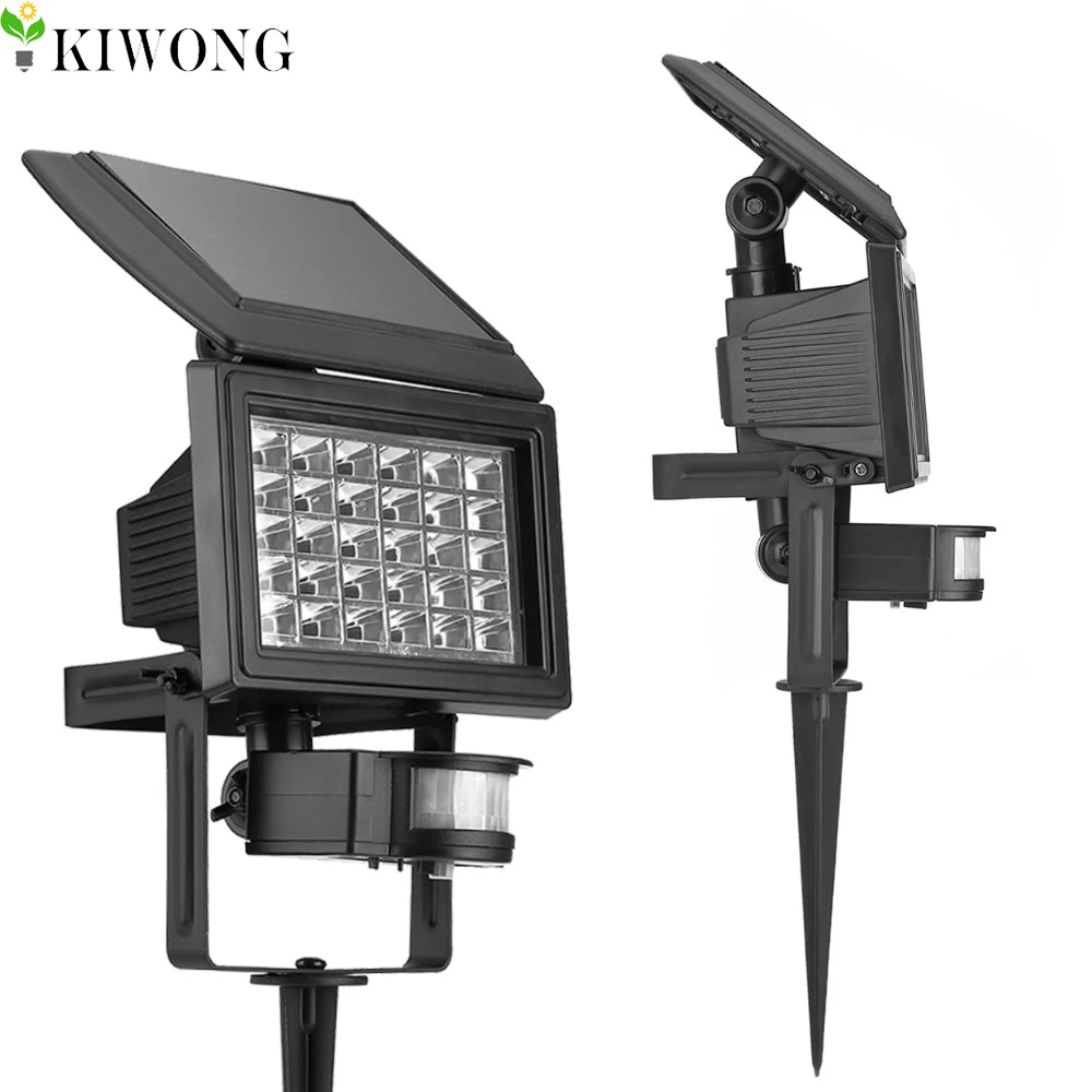 30 Led Solar Motion Sensor Lights For Garden Decoration Lowes