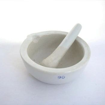 

free shipping 9 cm diameter mortar and pestle beauty mortar pestle chinese herb mortar laboratory equipment