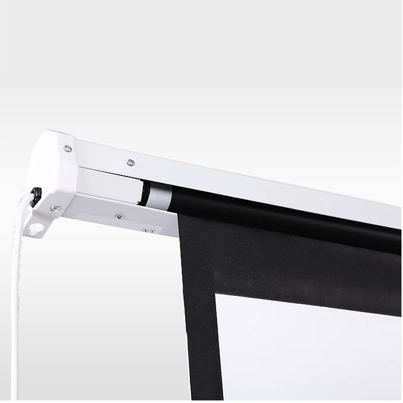  72 inches 16:9 Electric Projection Screen Matt White pantalla proyeccion for LED LCD HD Movie Motor - 32405446398