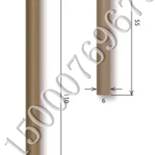 Стеклографитовый электрод 3 мм/4 мм/5 мм/стекло углеродный электрод/peek куртка