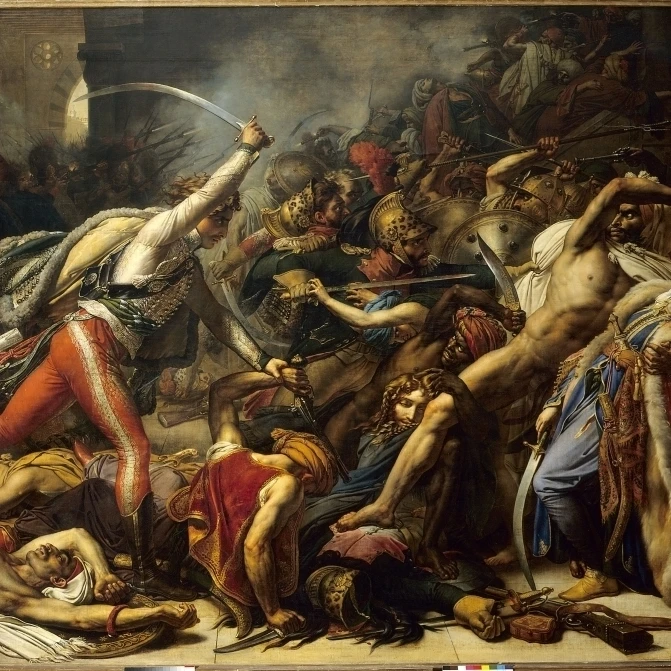 1429  Anne-Louis Girodet De Roucy Called Girodet-Trioson (1767-1824) French School Poster Print (24 x 18)