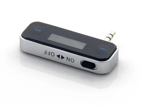 Беспроводной 3,5 мм Автомобильный fm-передатчик для iPod, iPad, iPhone 4 4S 5 Galaxy S2 S3 htc