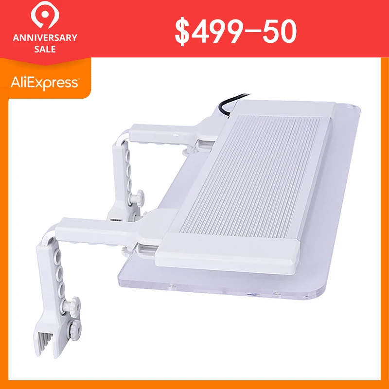

RGB Aqurium Led Light Fish Tank Lamp Remote US Standard HL-580B fixtures Illumination bulbs for fishbowl White free shipping