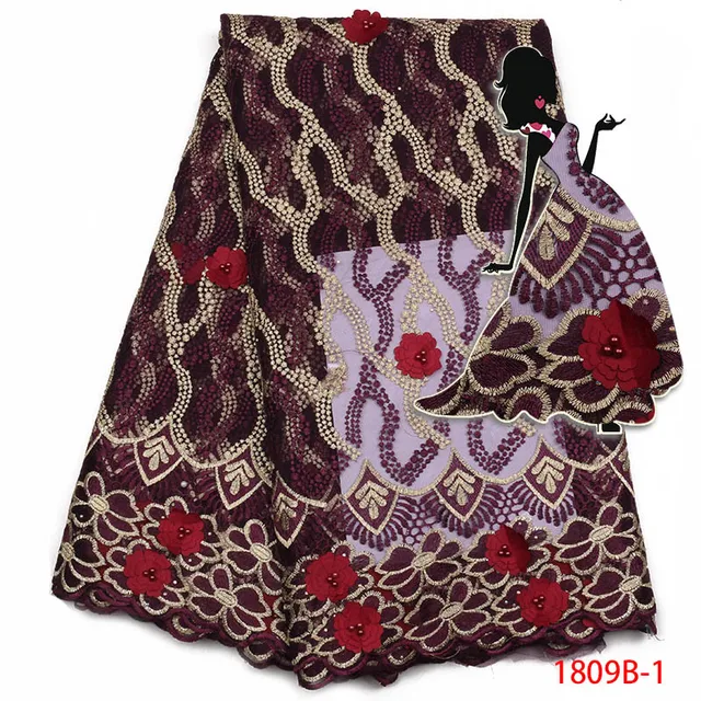 Aliexpress.com : Buy 2018 Hot Sale French lace nigerian lace fabrics With Beads For Party Dress