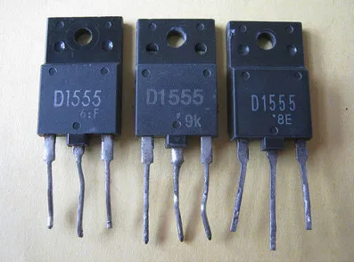 5pcs/lot 2SD1555 D1555 transistor TO-3PF | Электроника