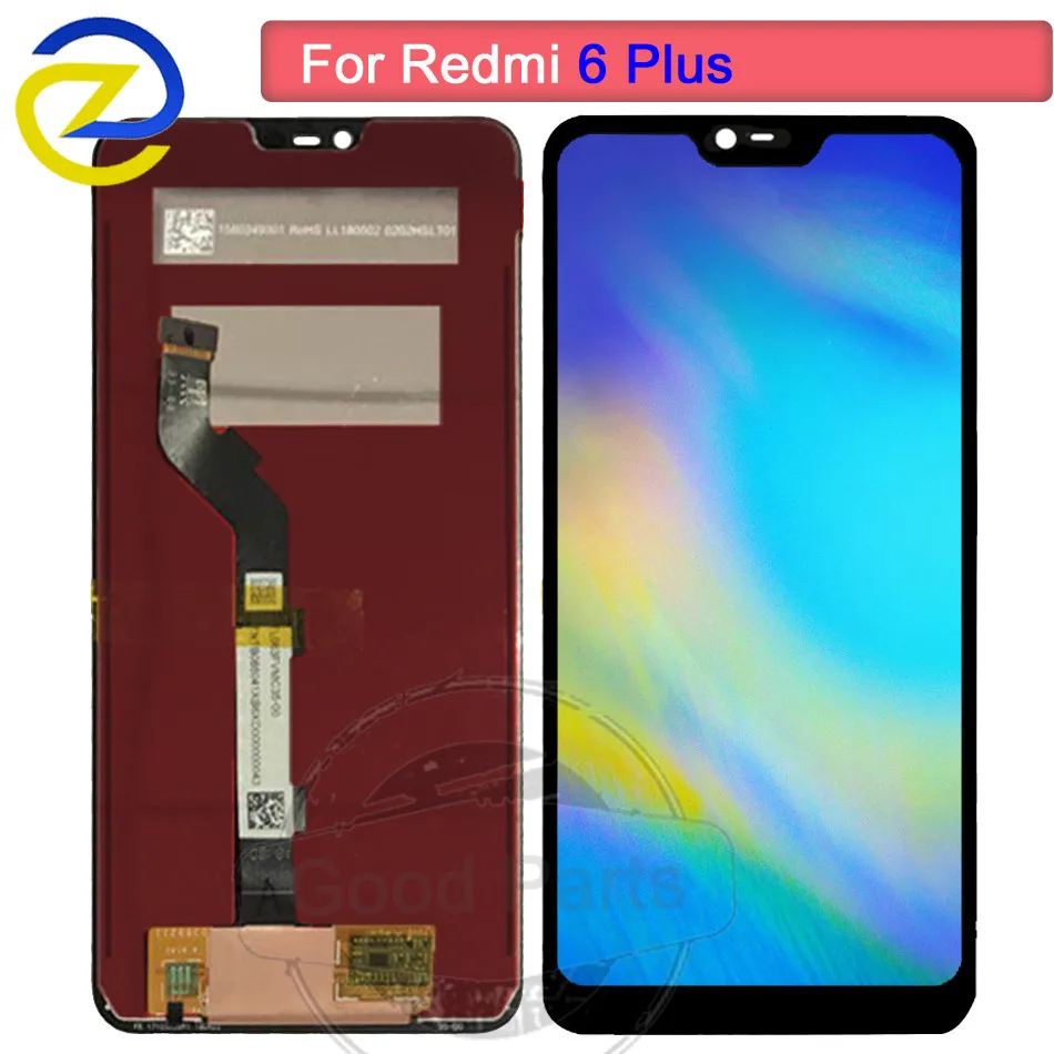 

New 5.84"for Xiaomi Redmi 6 Plus LCD Display Digitizer Touch Screen Assembly for redmi 6plus Replacement Repair Parts