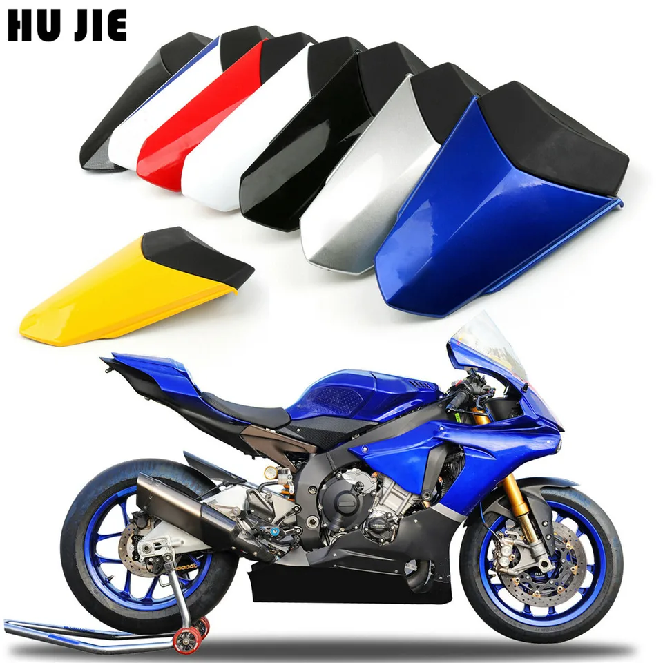 Black Motorcycle Rear Seat Fairing Cover cowl For Yamaha YZF R1 2002 2003
