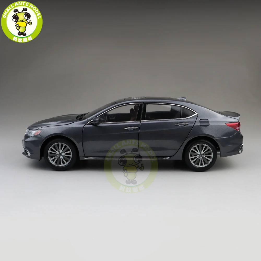 1/18 ACURA TLX L TLX-L литая под давлением Металлическая Модель автомобиля игрушки для детей мальчик девочка подарок коллекция хобби серый