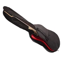 40” Electric Guitar Bass Bag Black Backpack 5MM Thick Sponge 600D Oxford Cloth Padded Guitarra Gigbag Case For Sale 82 B