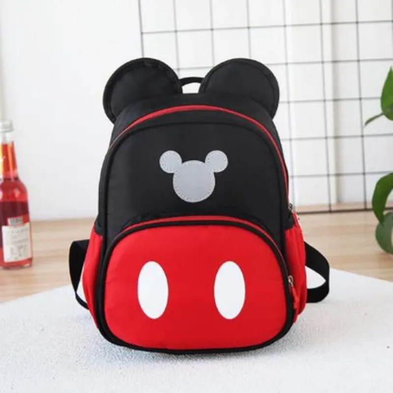 

Waterproof Child School Bag Cartoon Mickey Backpacks/Kids Kindergarten Backpack/Kid School Bags/Satchel For Boys And Girls Gifts