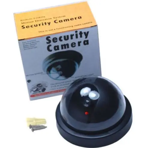 4 поддельный обманный купольная камера безопасности камера с светодиодный датчик света