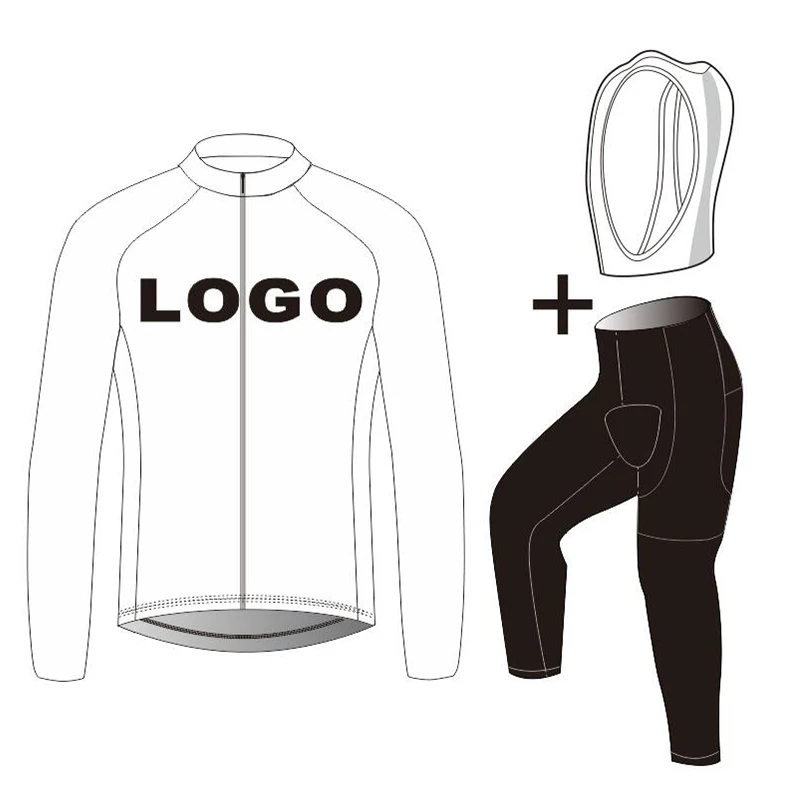 

CUSROO Custom Long Cycling Jersey Can Choose Any size/Any color/Any logos Accept Customized Bike Clothing,DIY Own Bicycle Wear