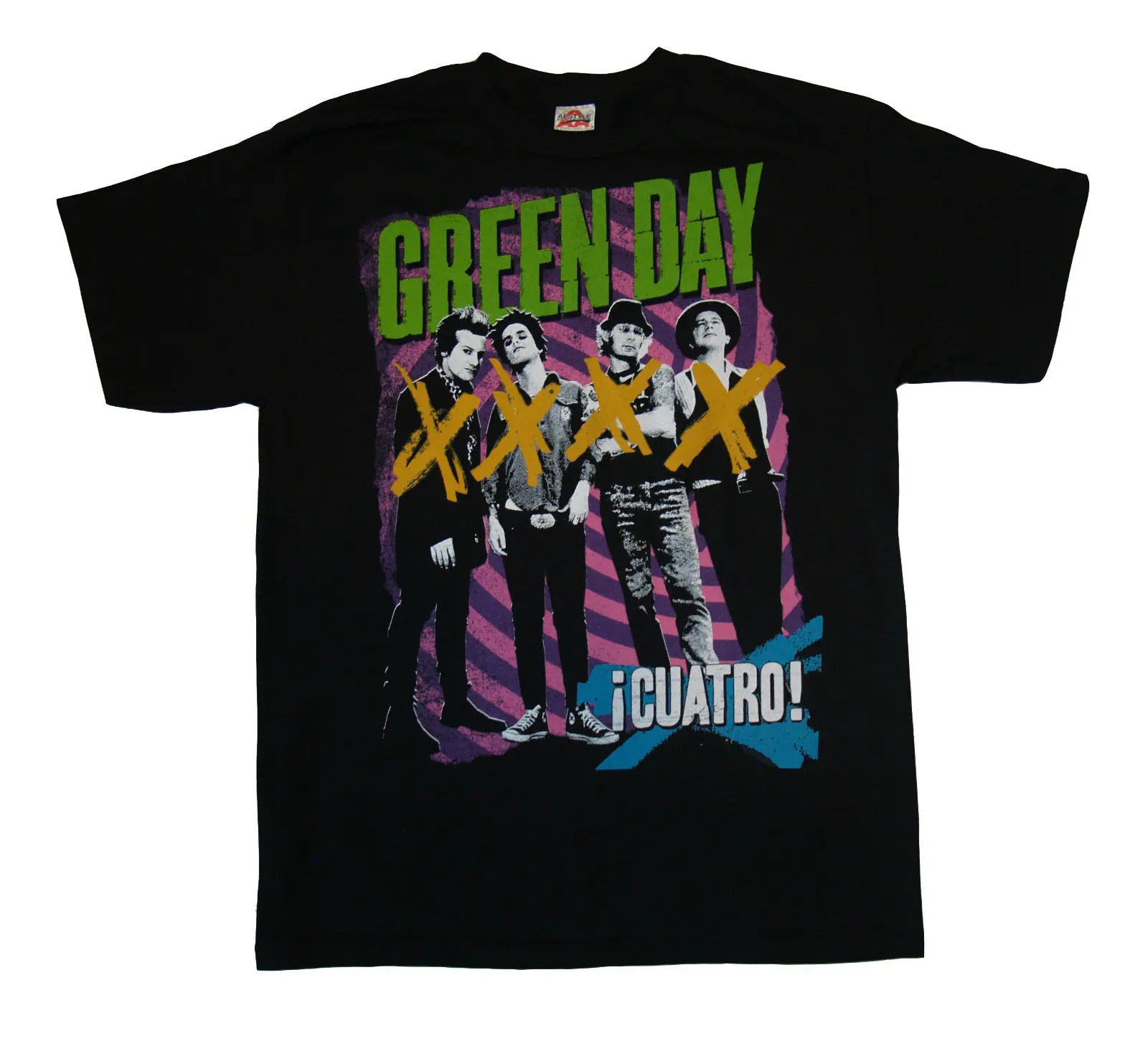 GREEN DAY Band T SHIRT S M L XL 2XL Brand New Official T Shirt Summer Short Sleeves Cotton