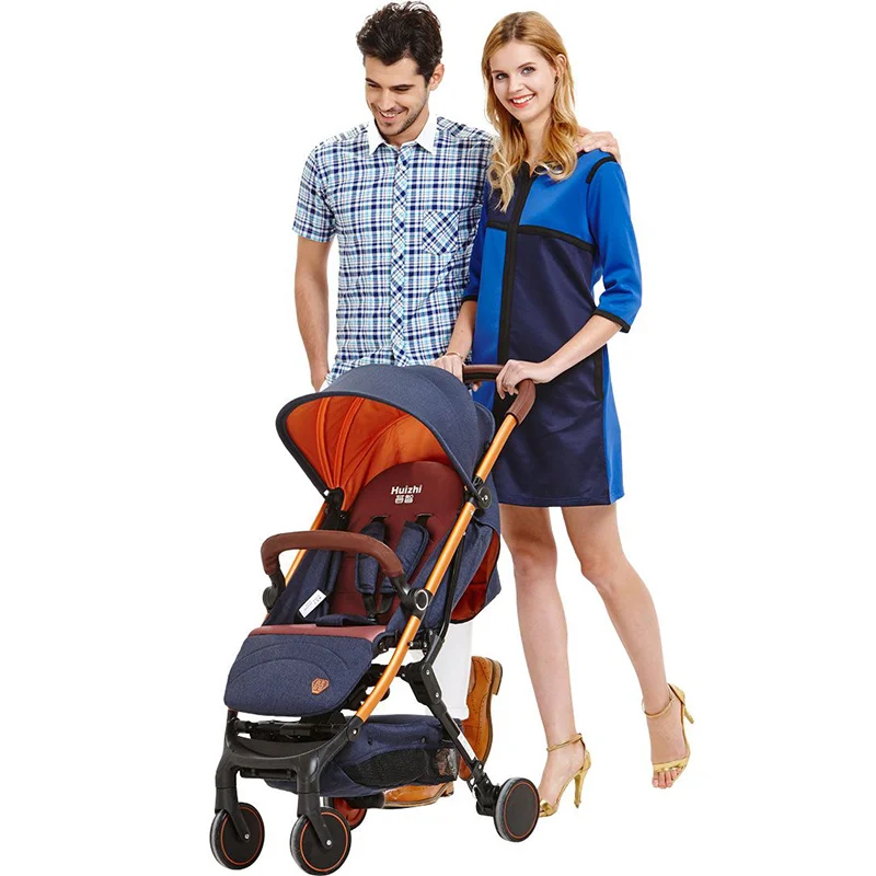 

Fast shipping! Multifunctional lightweight stroller umbrella car can sit reclining portable folding cart air pocket wagon