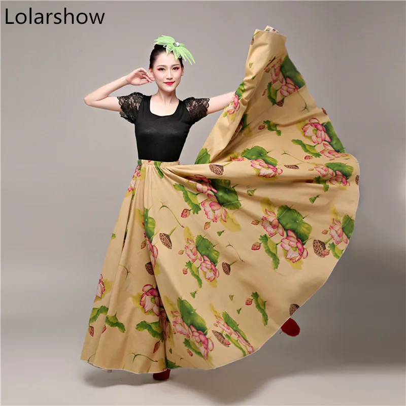 Новое фламенко платье для танцев юбка в стиле фламенко Длинные бальные танцы современные стандартные испанские представления