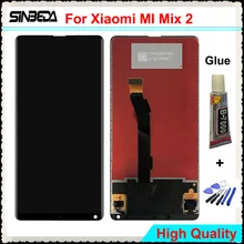 Sinbeda 100% Tested 5.99″ LCD For Xiaomi MI Mix 2 LCD Screen Display + Touch Screen Panel Digitizer Assembly For Xiaomi MI Mix 2